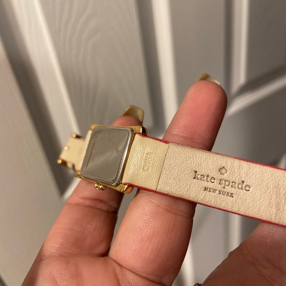 Double Wrap Gold Kate Spade Watch - Champagne and Pink - Picture 9 of 11